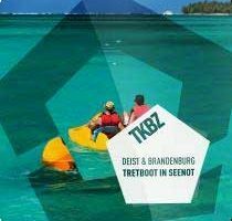 Deist Brandenburg - Tretboot in Seenot